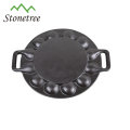 Hot selling cheap custom cast iron kitchen products muffin top cake bake pan